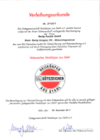 RAL-certificate Moson